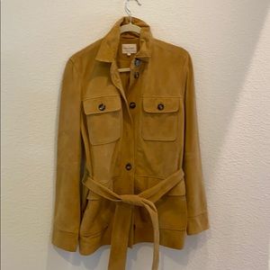 Sezane suede jacket sz40